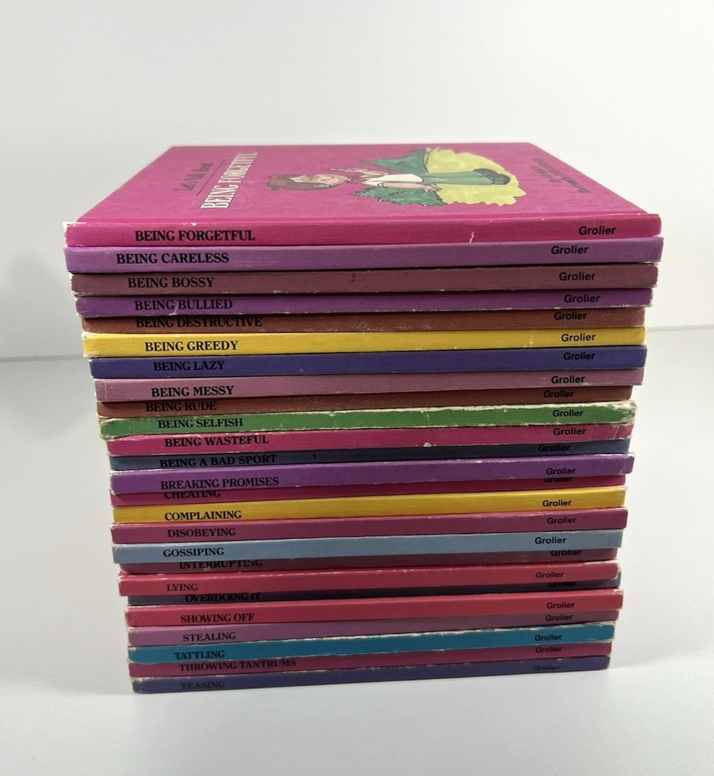 Let’s Talk About by Joy Berry Lot Of 25 Hardcover Books Vintage 1984 Homeschool